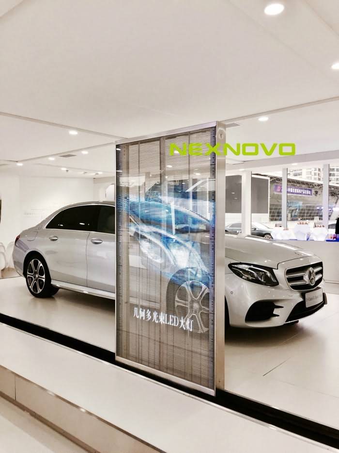 Mercedes-Benz攜手晶泓(NEXNOVO)透明LED顯示屏開展E級車智享體驗(yàn)全國巡展(圖4)