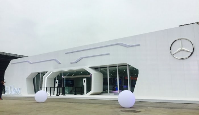 Mercedes-Benz攜手晶泓(NEXNOVO)透明LED顯示屏開展E級車智享體驗(yàn)全國巡展(圖6)
