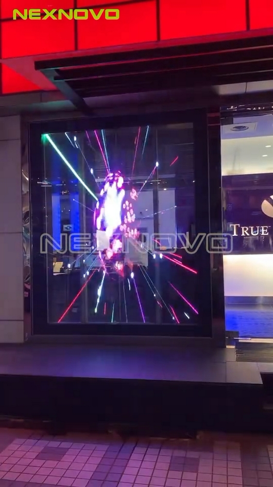 臺灣TRUE FITNESS 古亭健身館透明LED顯示屏項(xiàng)目(圖7)