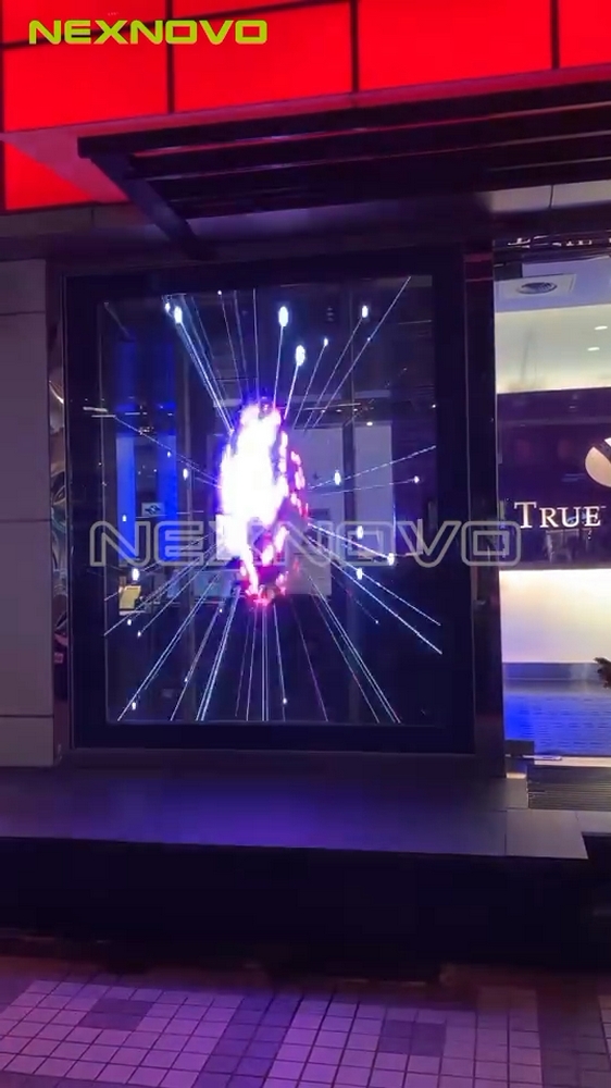 臺灣TRUE FITNESS 古亭健身館透明LED顯示屏項(xiàng)目(圖8)