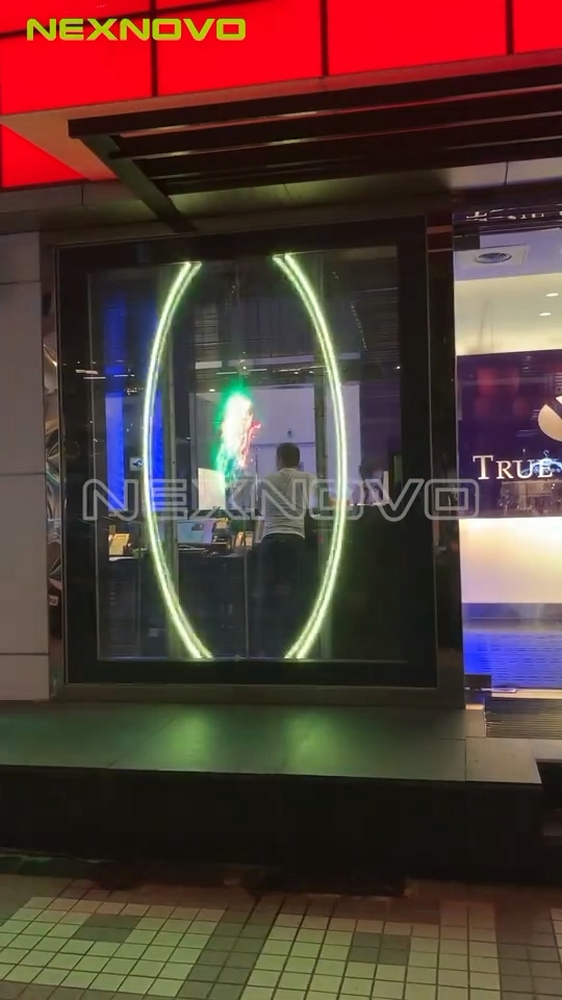 臺灣TRUE FITNESS 古亭健身館透明LED顯示屏項(xiàng)目(圖10)