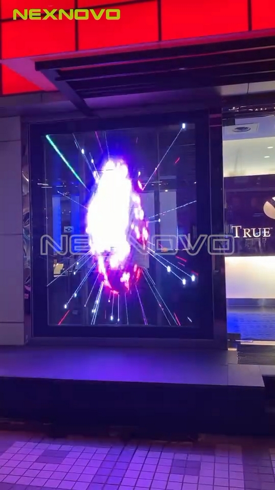 臺灣TRUE FITNESS 古亭健身館透明LED顯示屏項(xiàng)目(圖9)